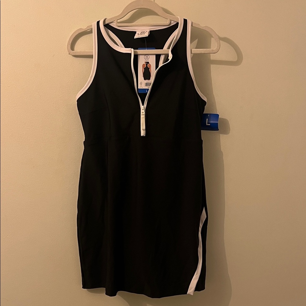 Sage Women's Black Athletic Dress